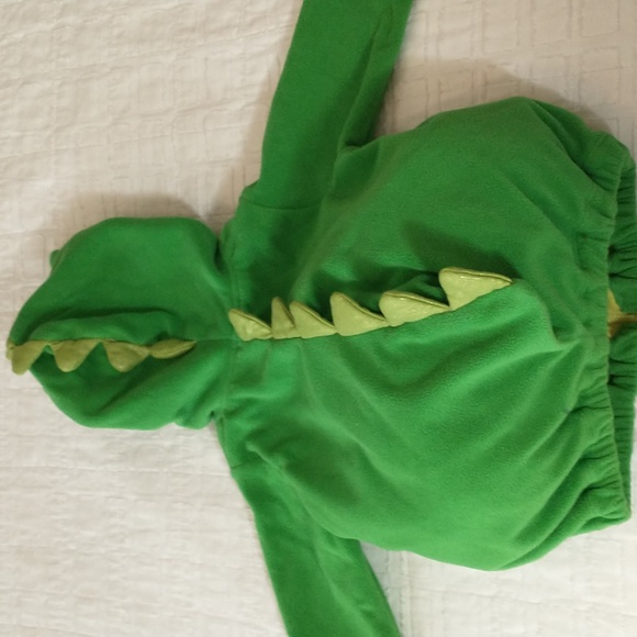 Dragon Halloween Costume, Carter's Size 12 Months, Fleece Hoodie Zip‎ Up - Picture 6 of 6